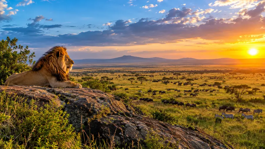 Serengeti-Ebenen: Geografie, Größe und Landschaft